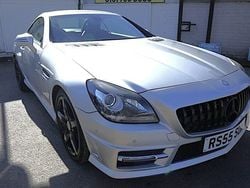 Silver Used 2012 Mercedes SLK250 AMG Cabriolet | £6,395 (Fair price)