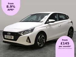 White Used 2021 Hyundai i20 SE Hatchback | £11,205 (Fair price)