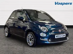 Blue Used 2022 Fiat 500 Dolcevita Hatchback | £10,990 (Fair price)