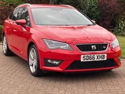 Red Used 2016 Seat Leon FR Estate | £9,745 (Fair price)