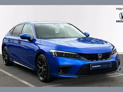 Blue Used 2024 Honda Civic Advance Hatchback | £29,858 (Fair price)