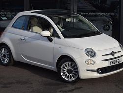 White Used 2018 Fiat 500 Lounge Hatchback | £5,990 (Good price)