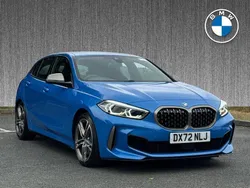Blue Used 2022 BMW M135 Comfort Edition Hatchback | £28,299 (Fair price)