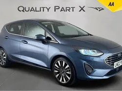 Blue Used 2022 Ford Fiesta Titanium Hatchback | £12,500 (Good price)