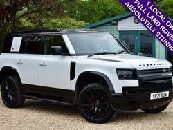 White Used 2021 Land Rover Defender HSE SUV | £44,995 (Fair price)
