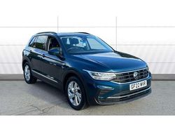 Blue Used 2022 VW Tiguan Life SUV | £18,601 (Fair price)