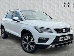 White Used 2018 Seat Ateca SE Technology SUV | £11,156 (Fair price)