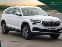 White New 2024 Skoda Kodiaq SE L Executive SUV | £30,950