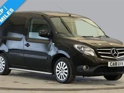 Black Used 2018 Mercedes Citan 109 Van | £9,599 (Expensive)