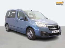 Blue Used 2018 Peugeot Partner Tepee Access MPV | £9,495 (Fair price)