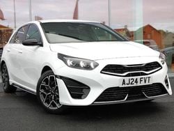White Used 2024 Kia Ceed GT GT-Line Hatchback | £18,055