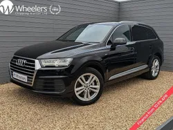 Black Used 2019 Audi Q7 S-Line SUV | £24,750 (Super price)