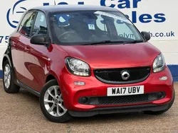 Red Used 2017 Smart ForFour Passion Hatchback | £4,995 (Fair price)