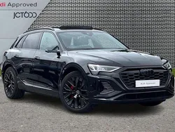 Black Used 2023 Audi Q8 e-tron Advanced SUV | £49,739 (A bit pricey)