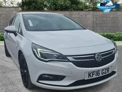 White Used 2016 Vauxhall Astra SRi Hatchback | £4,393 (Fair price)