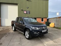 Blue Used 2017 VW Amarok Highline Pickup | £15,495