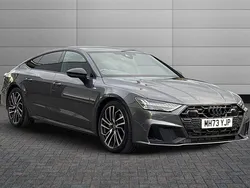 Grey Used 2024 Audi A7 Black Edition Hatchback | £42,350 (Expensive)