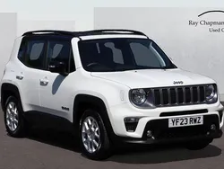 White/black Used 2023 Jeep Renegade Limited SUV | £15,995 (Good price)