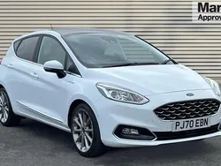 White Used 2020 Ford Fiesta Vignale Hatchback | £11,890 (Fair price)