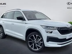 White Used 2023 Skoda Kodiaq SportLine SUV | £32,195 (Fair price)