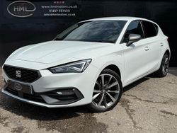 White Used 2021 Seat Leon FR Sport Hatchback | £12,995 (Fair price)