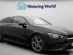Black Used 2022 Mercedes CLA200 Shooting Brake AMG line Estate | £22,500 (Fair price)