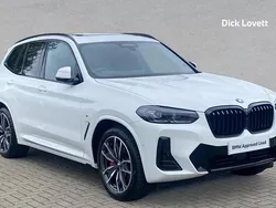 White Used 2024 BMW X3 M Sport SUV | £48,000 (Expensive)