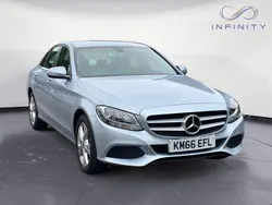 Silver Used 2016 Mercedes C200 Executive Sedan | £12,449 (Fair price)