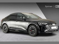 Black Used 2023 Audi Q8 e-tron Advanced SUV | £45,000 (Fair price)