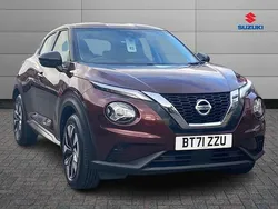 Red Used 2021 Nissan Juke Acenta SUV | £11,579 (Good price)