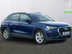 Blue Used 2021 Audi Q3 Design SUV | £22,099 (Good price)