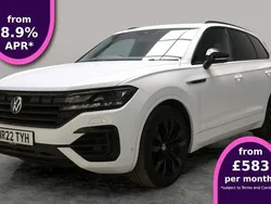 White Used 2022 VW Touareg Black Edition SUV | £38,531 (Super price)