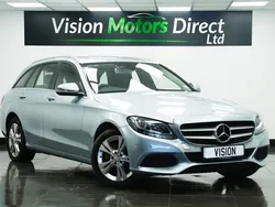 Silver Used 2016 Mercedes C220 Executive Estate | £9,980 (Super price)