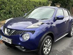 Blue Used 2014 Nissan Juke Tekna SUV | £4,295 (Fair price)