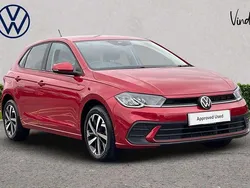 Red Used 2022 VW Polo Life Hatchback | £16,386 (Fair price)