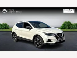 White Used 2018 Nissan Qashqai S SUV | £13,333 (Fair price)