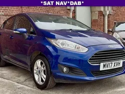 Blue Used 2017 Ford Fiesta Zetec Hatchback | £4,998 (Good price)
