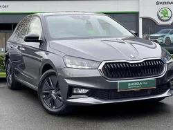 Graphite grey metallic black magic pearl effect Used 2024 Skoda Fabia Colour Edition Hatchback | £18,785 (Good price)