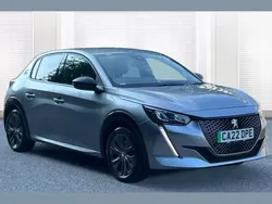 Grey Used 2022 Peugeot e-208 Allure Premium Hatchback | £11,723 (Good price)