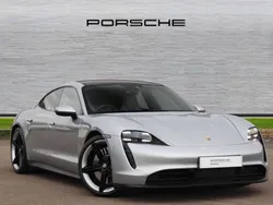 Dolomite silver metallic Used 2020 Porsche Taycan 4S Sedan | £49,690