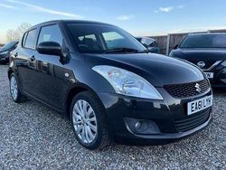Black Used 2012 Suzuki Swift SZ4 Hatchback | £4,695 (Fair price)