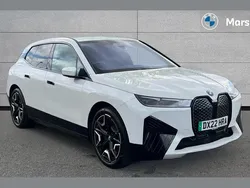Alpine white Used 2022 BMW iX M Sport SUV | £53,191 (A bit pricey)