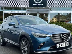 Blue Used 2018 Mazda CX-3 Inclusive SUV | £15,670 (A bit pricey)