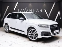 White Used 2019 Audi Q7 S-Line SUV | £33,750 (Fair price)