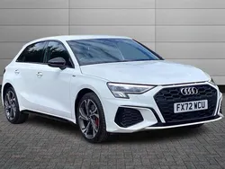 White Used 2022 Audi A3 e-tron Competition Hatchback | £26,050 (Expensive)