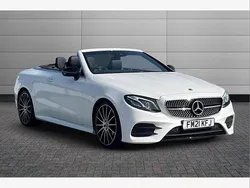 White Used 2021 Mercedes E300 AMG line Cabriolet | £35,550 (Super price)