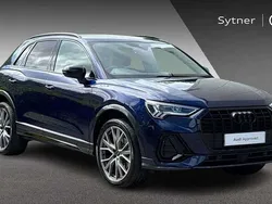 Blue Used 2024 Audi Q3 Black Edition SUV | £32,500 (Good price)