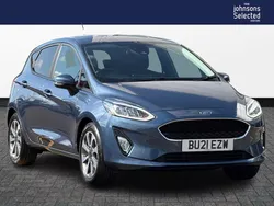 Blue Used 2021 Ford Fiesta Trend Hatchback | £12,495 (Good price)