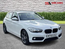 White Used 2015 BMW 116 Sport Line Hatchback | £8,900 (Fair price)