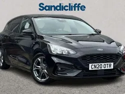 Black Used 2020 Ford Focus ST-Line Hatchback | £12,500 (Good price)